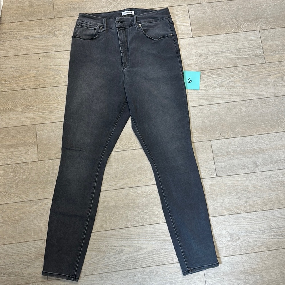 Good American faded Black jeans